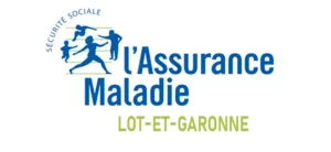 Logo Assurance Maladie. Photo pour la Mission Locale d'Agen