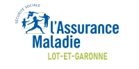 Logo Assurance Maladie. Photo pour la Mission Locale d'Agen